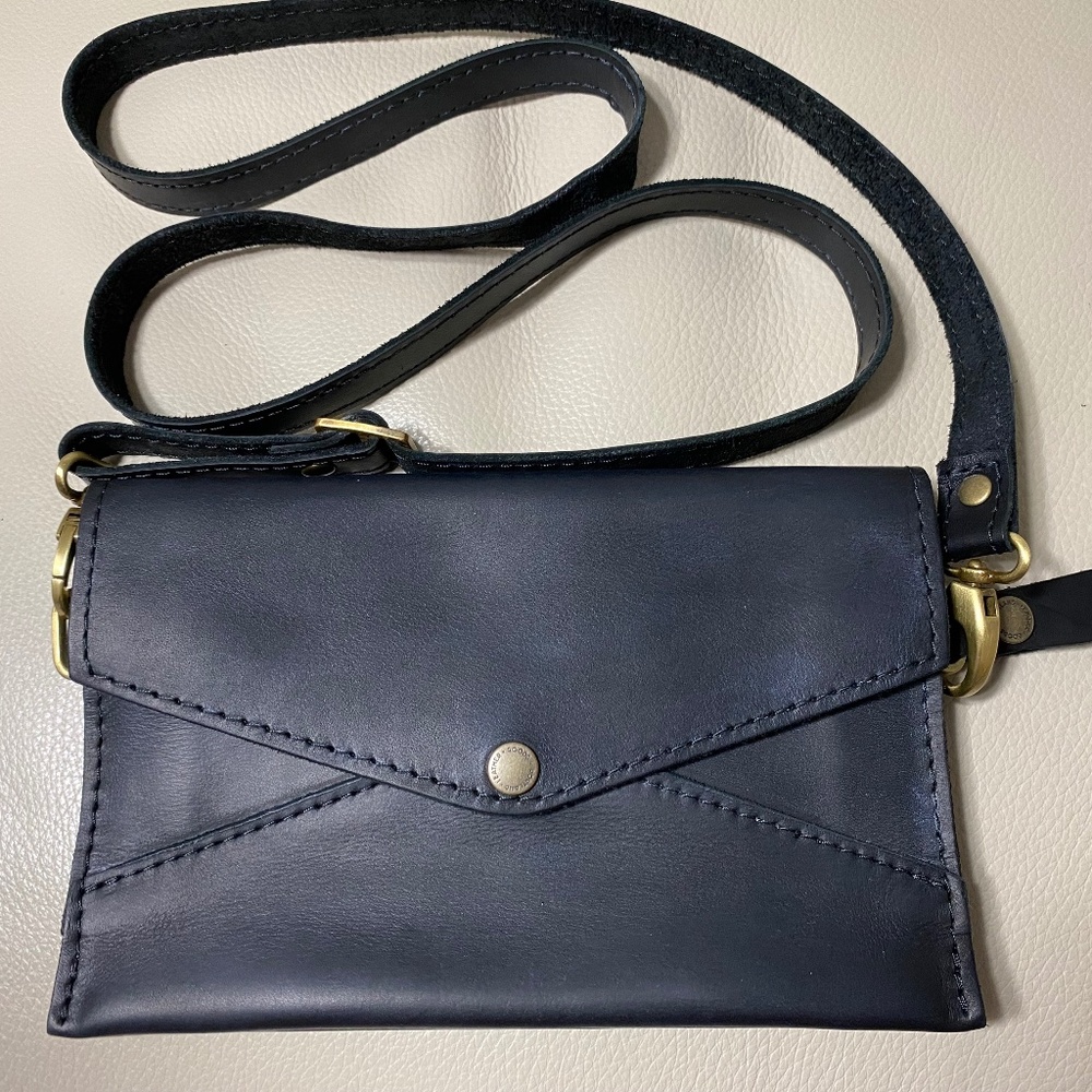 Portland Leather Goods AP Convertible Envelope Crossbody Bag
